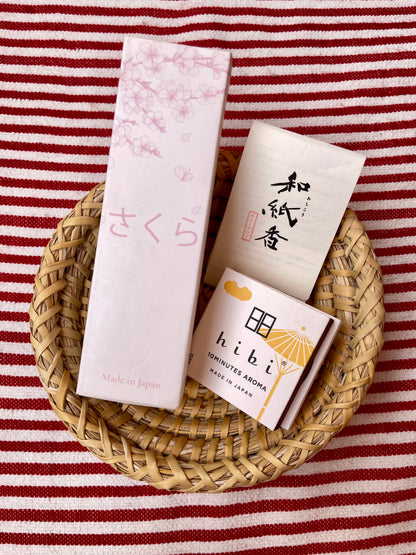 Ritual Set 環 — Japanese Incense Collection | Haru · Tomoshibi · Kaze | Morocco